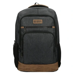 Pánský městský batoh na notebook šedý 17" 21L - Enrico Benetti