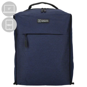 Pánský městský batoh modrý 17" 20L - Enrico Benetti