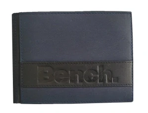 Pánská kožená peněženka Bench modrá